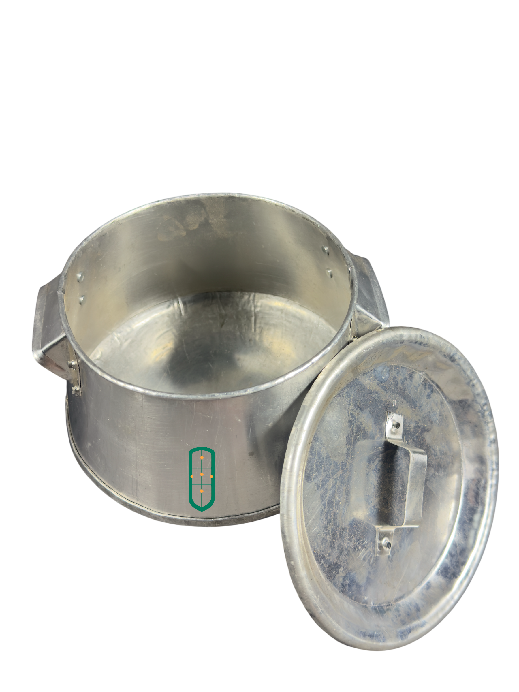 Aluminium Cooking Pot - Size 8 | Juakali Made in Kenya closed