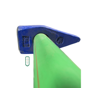 3LB mason hammer head showing weight marking and green fibreglass handle, heavy duty construction tool Kenya